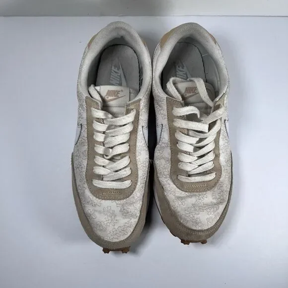 Nike Daybreak Sesame Flower Embroidery Shoes Sneakers Women's Size 9 - Picture 6 of 8